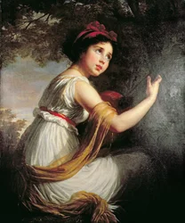 Porträt von Julie Le Brun, ca. 1797